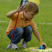 Golfe para a Vida no evento Meu Ibira