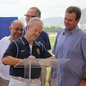 Inauguração do Campo Olímpico de Golfe